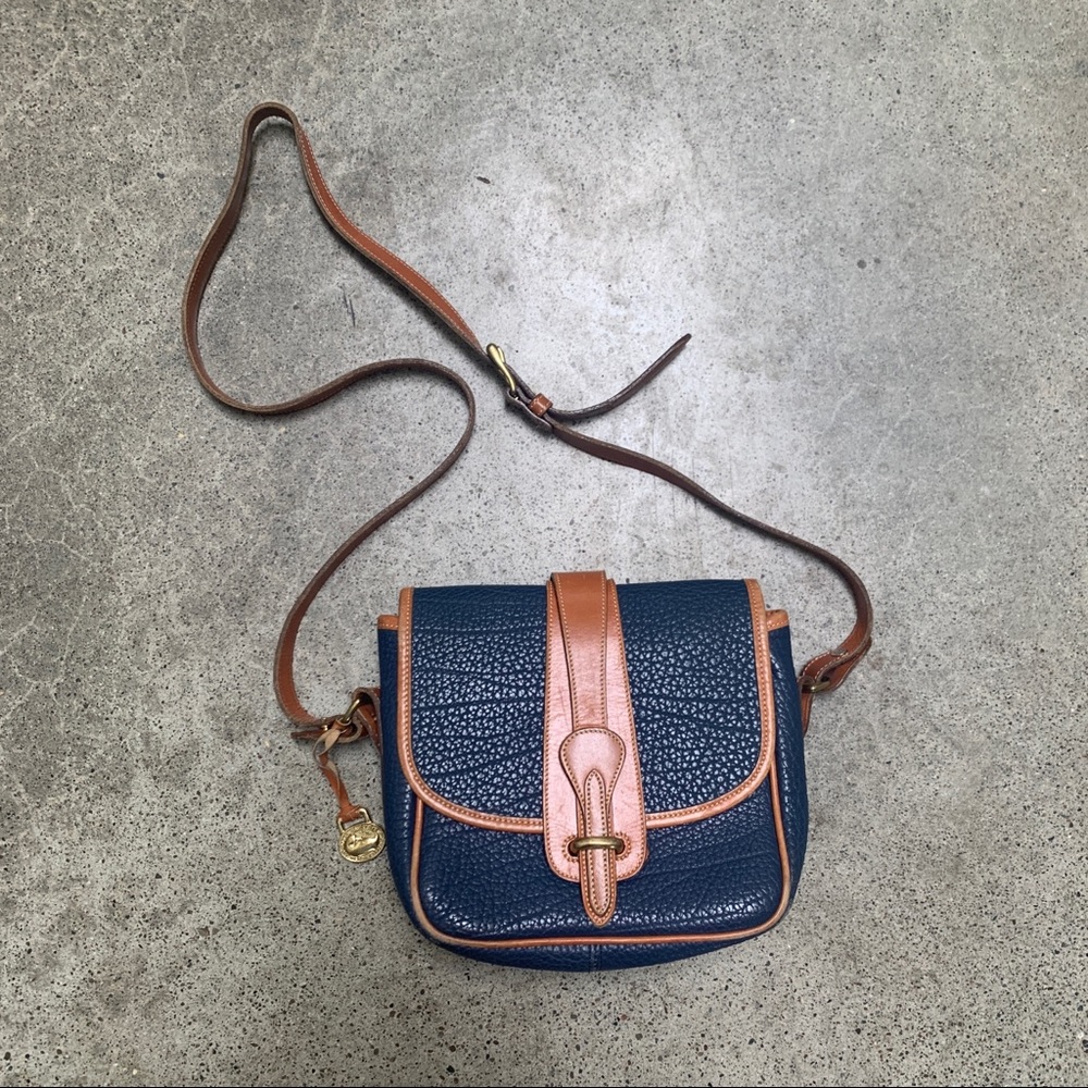 Vintage Dooney and Bourke All Weather Leather Purse Satchel